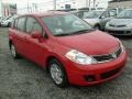 2011 Red Alert Nissan Versa 1.8 S Hatchback  photo #10