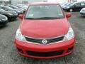 2011 Red Alert Nissan Versa 1.8 S Hatchback  photo #11