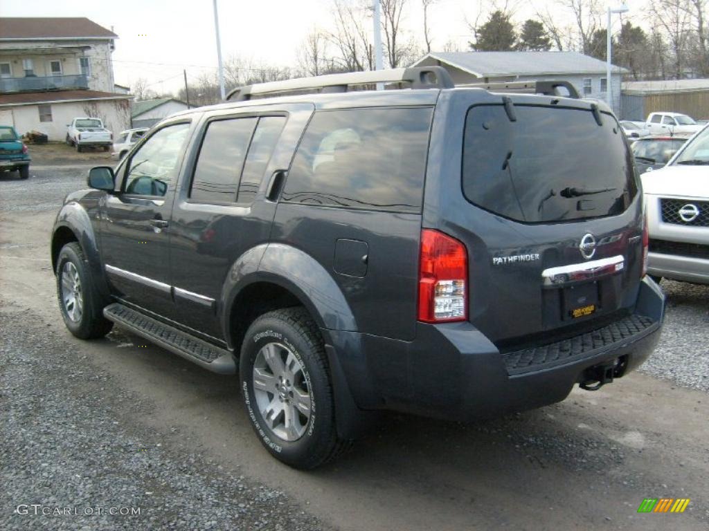 Dark Slate 2011 Nissan Pathfinder Silver 4x4 Exterior Photo #45929668