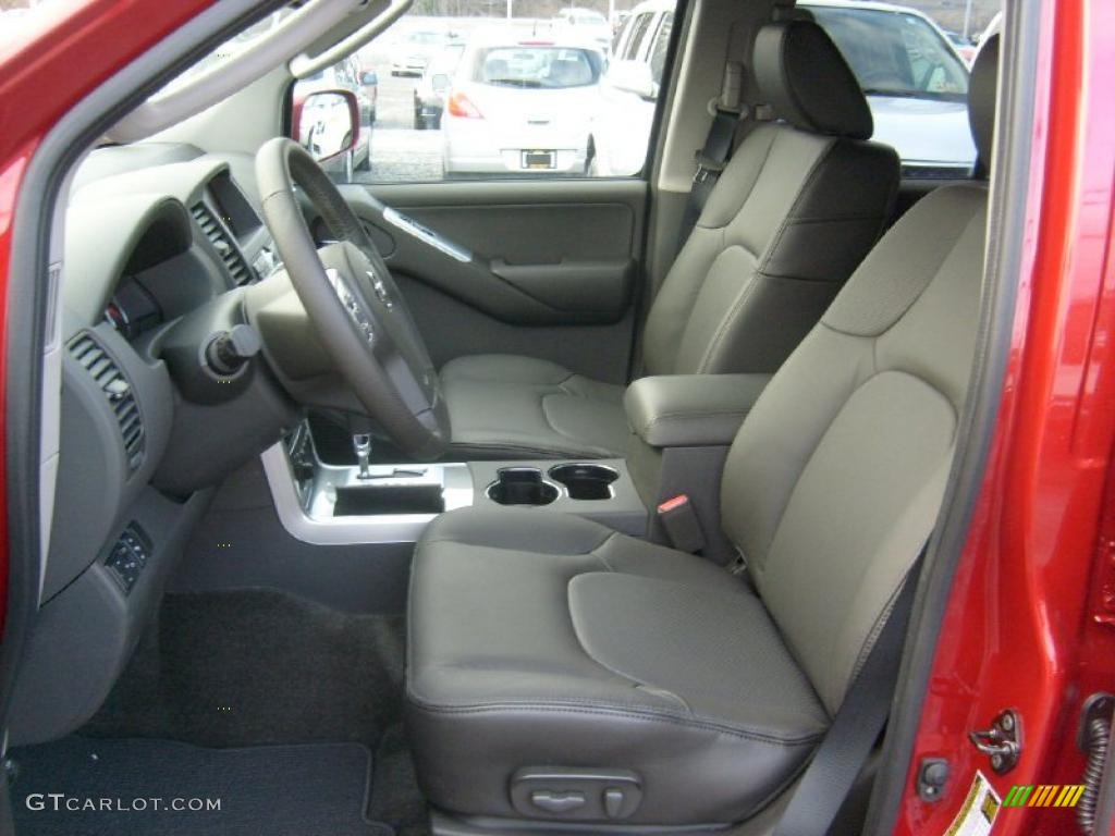 Graphite Interior 2011 Nissan Pathfinder Silver 4x4 Photo #45930022