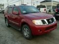 Red Brick 2011 Nissan Pathfinder Silver 4x4 Exterior