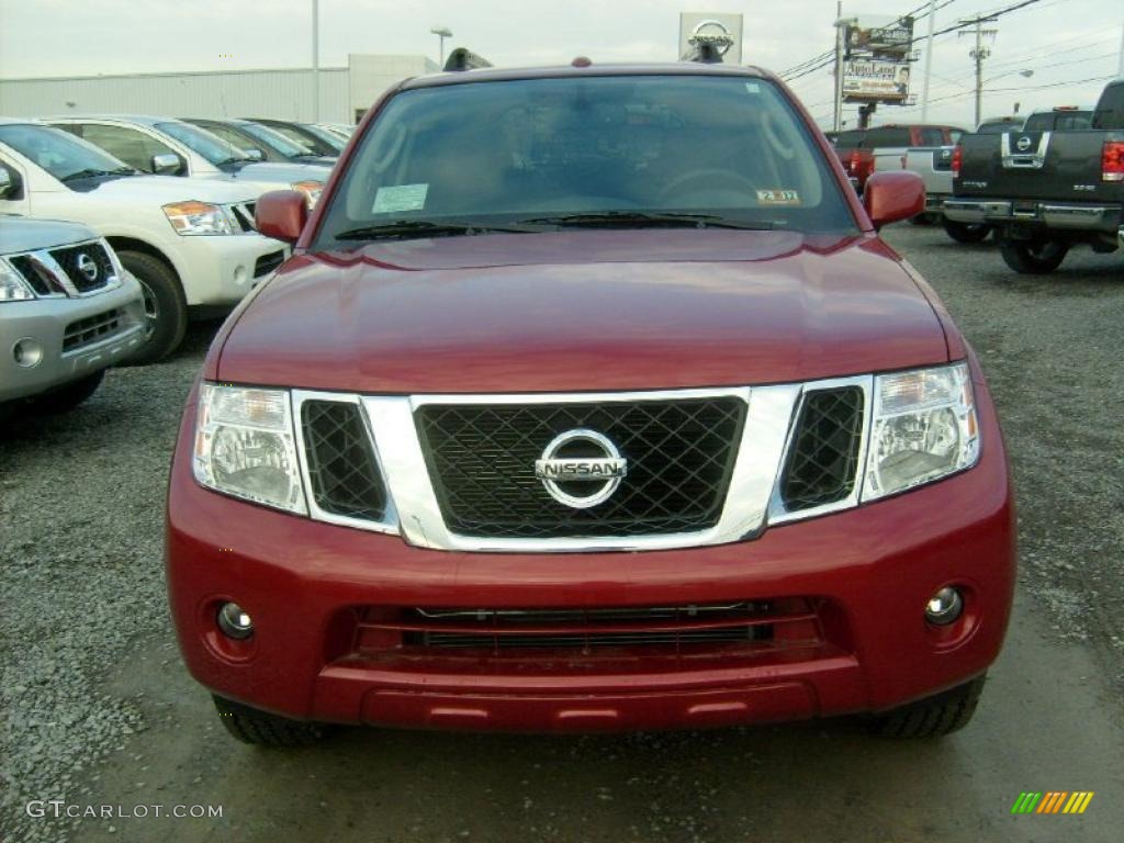 Red Brick 2011 Nissan Pathfinder Silver 4x4 Exterior Photo #45930106