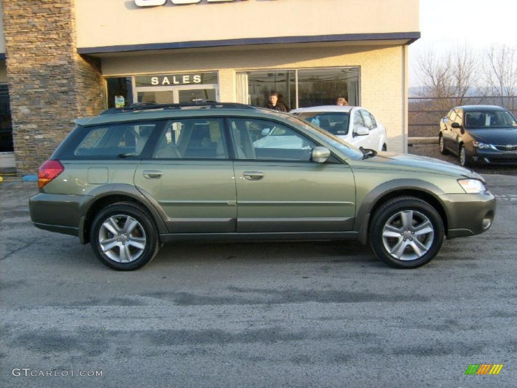 Willow Green Opalescent 2006 Subaru Outback 3.0 R L.L.Bean Edition Wagon Exterior Photo #45930607