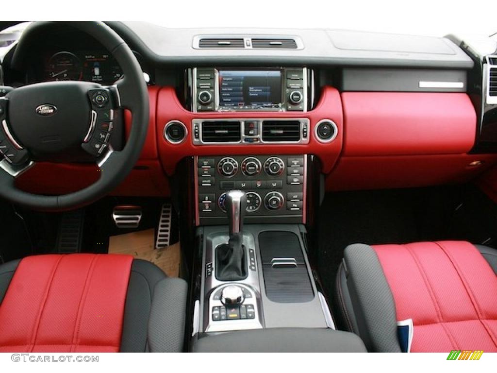 2011 Range Rover Autobiography - Rimini Red Metallic / Jet Black/Pimento photo #5