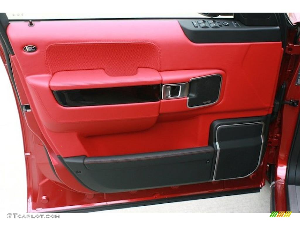 2011 Range Rover Autobiography - Rimini Red Metallic / Jet Black/Pimento photo #20