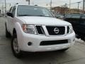 2008 Avalanche White Nissan Pathfinder S 4x4  photo #1