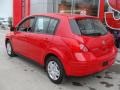 2010 Red Alert Nissan Versa 1.8 S Hatchback  photo #6