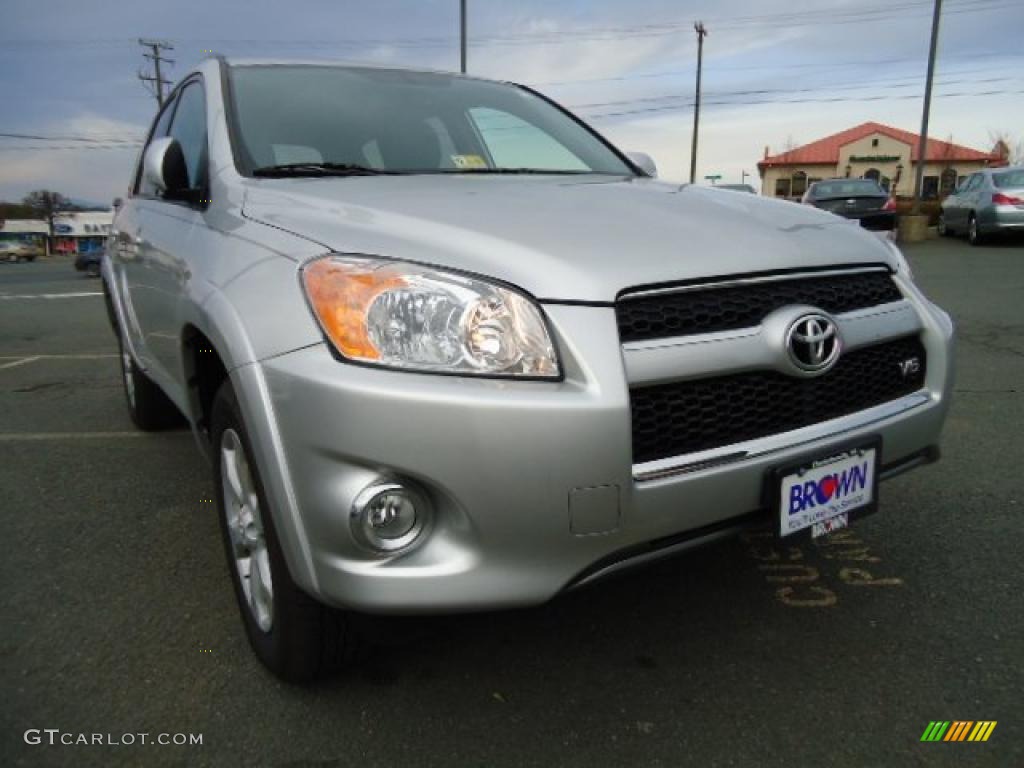 2011 RAV4 V6 Limited 4WD - Classic Silver Metallic / Ash photo #3