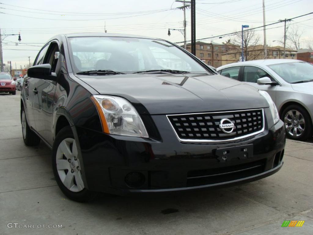 Super Black Nissan Sentra