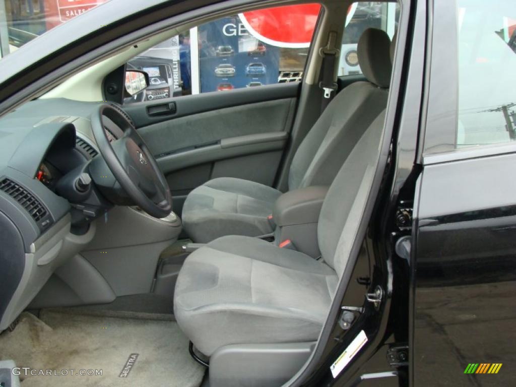 2009 Sentra 2.0 - Super Black / Charcoal photo #11