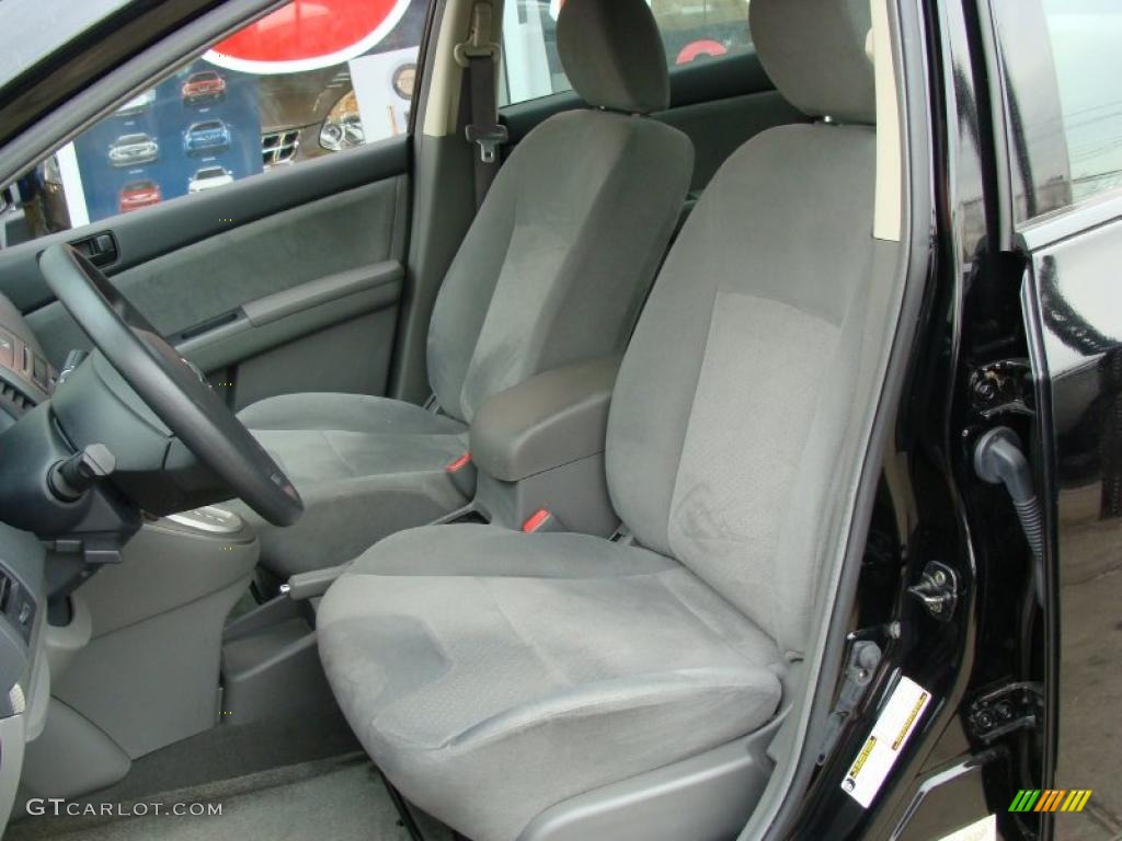 2009 Sentra 2.0 - Super Black / Charcoal photo #12