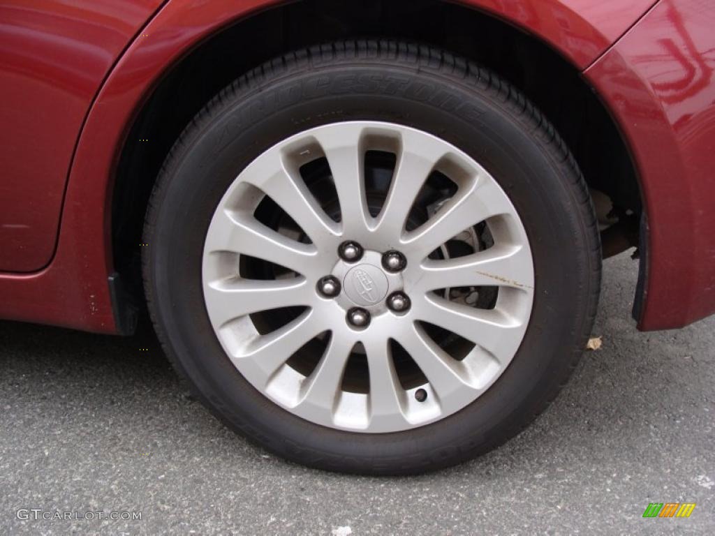 2010 Subaru Impreza 2.5i Premium Wagon Wheel Photo #45934023