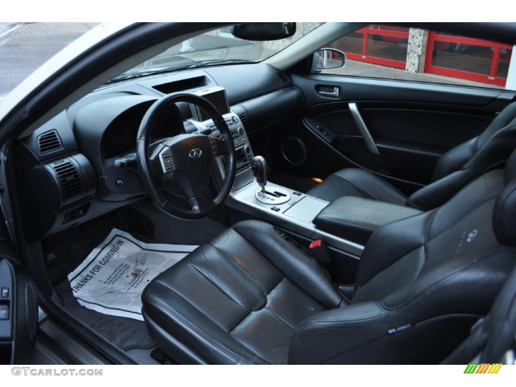 Graphite Interior 2003 Infiniti G 35 Coupe Photo #45934578