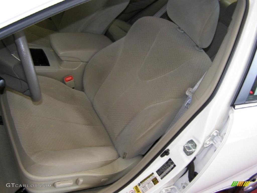 2008 Camry LE - Super White / Bisque photo #18