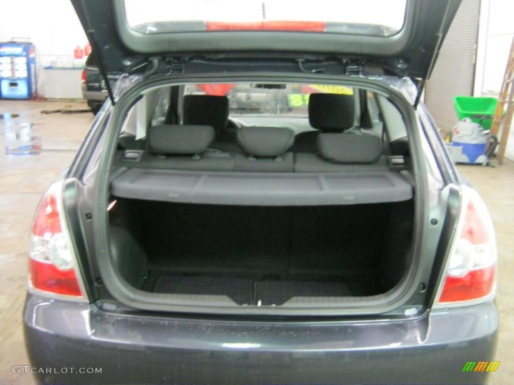 2010 Accent GS 3 Door - Charcoal Gray / Black photo #6