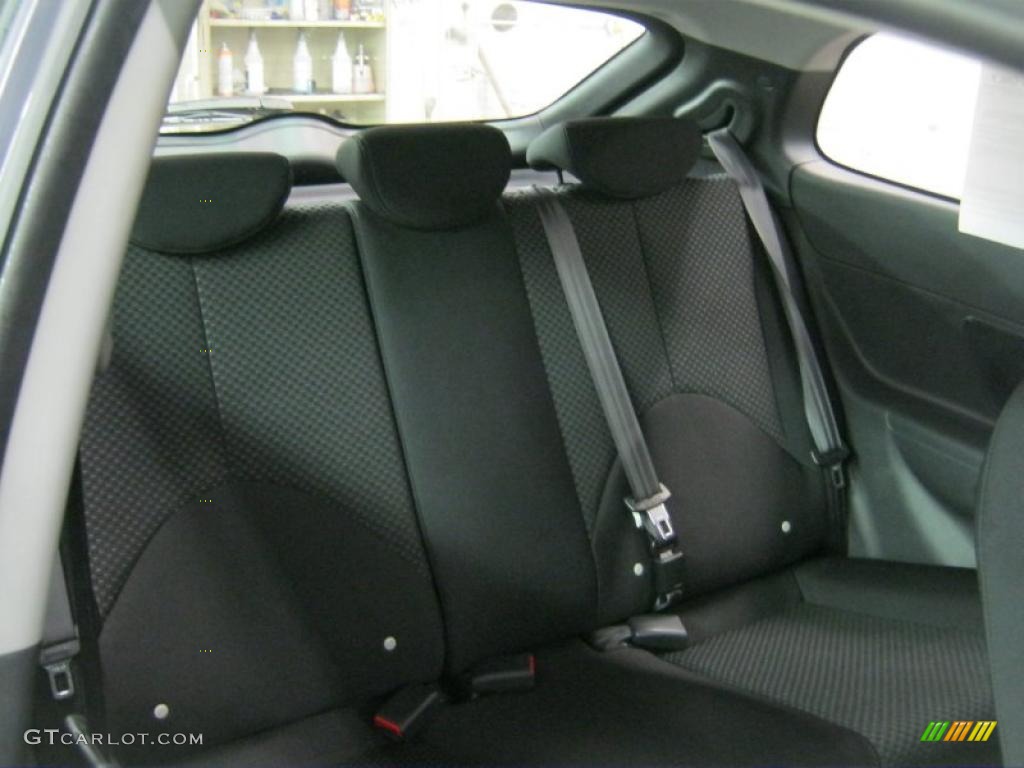 2010 Accent GS 3 Door - Charcoal Gray / Black photo #8