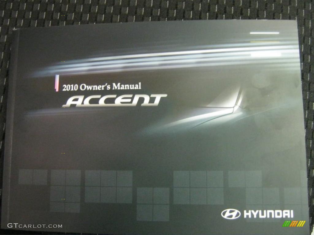 2010 Accent GS 3 Door - Charcoal Gray / Black photo #18
