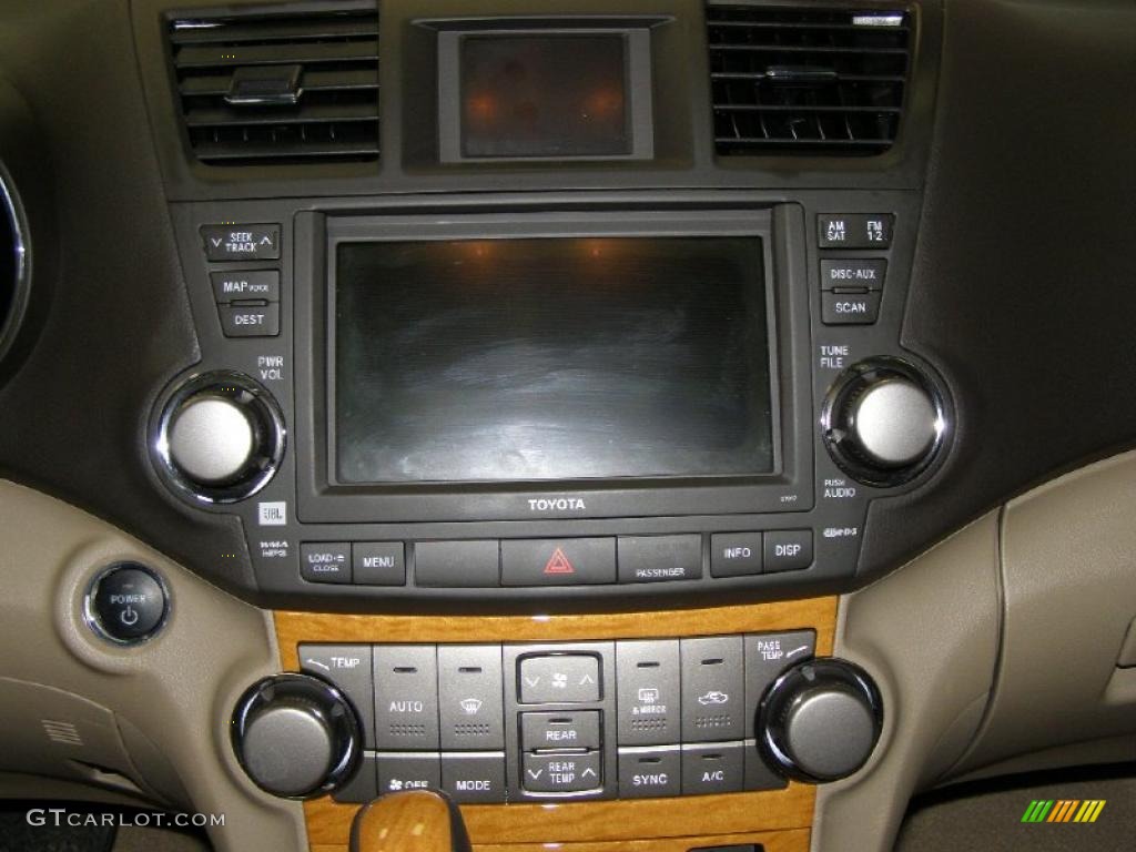 2010 Toyota Highlander Hybrid Limited 4WD Controls Photo #45935994