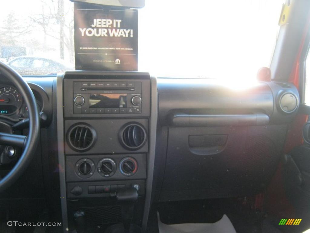 2009 Wrangler X 4x4 - Sunburst Orange Pearl Coat / Dark Slate Gray/Medium Slate Gray photo #20