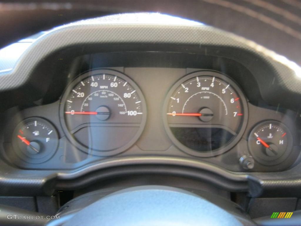 2009 Wrangler X 4x4 - Sunburst Orange Pearl Coat / Dark Slate Gray/Medium Slate Gray photo #23