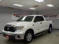 2008 Super White Toyota Tundra SR5 Double Cab  photo #1