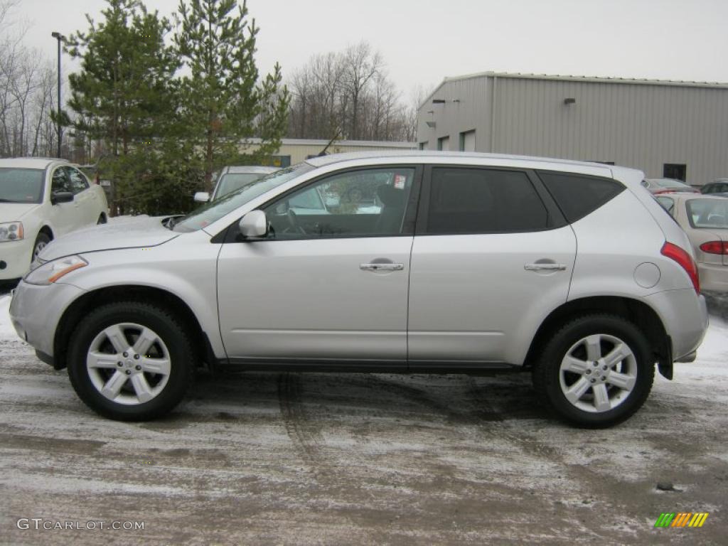 2007 Murano S AWD - Brilliant Silver Metallic / Charcoal photo #14