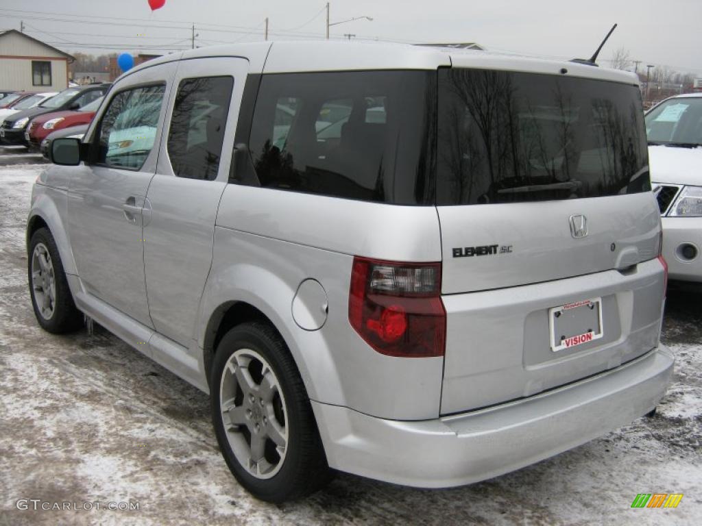 Alabaster Silver Metallic 2007 Honda Element SC Exterior Photo #45938067