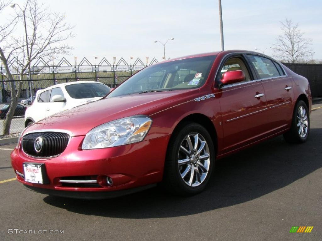 Crimson Red Pearl Buick Lucerne