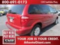 2005 Inferno Red Pearl Chrysler Town & Country LX  photo #3