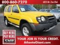 2002 Solar Yellow Nissan Xterra XE V6  photo #4