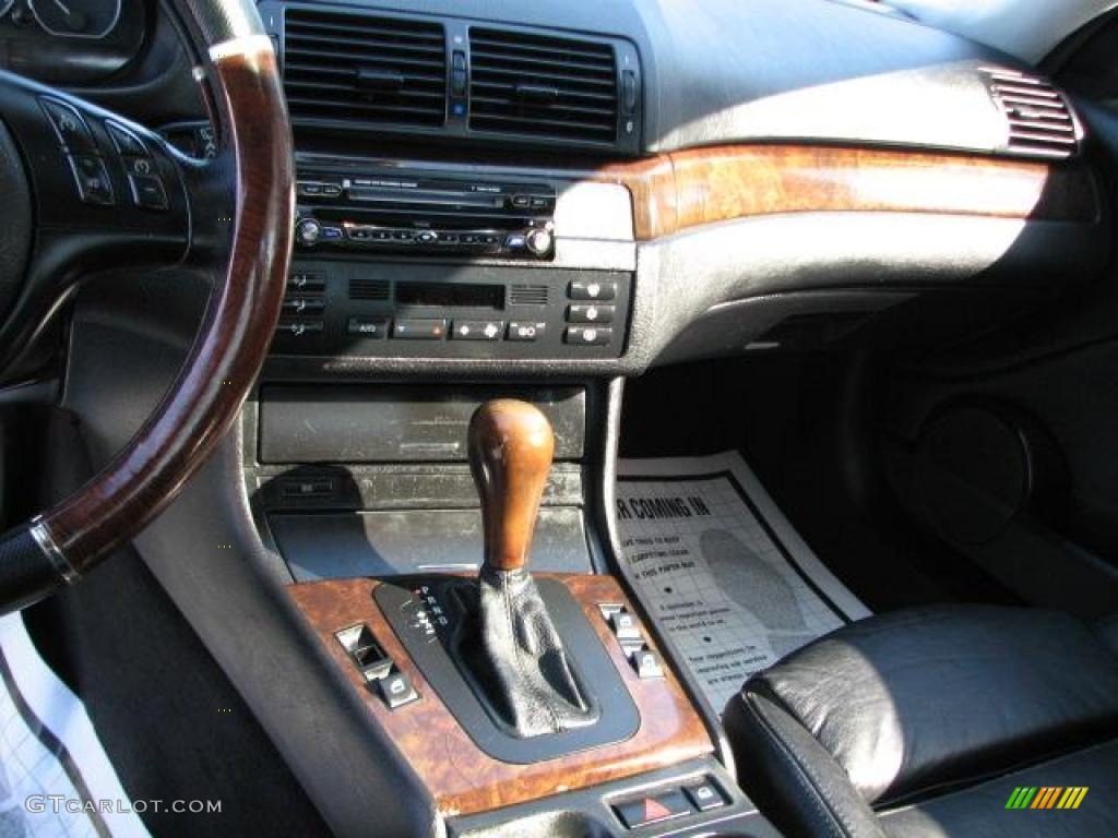 2001 3 Series 330i Coupe - Jet Black / Black photo #18