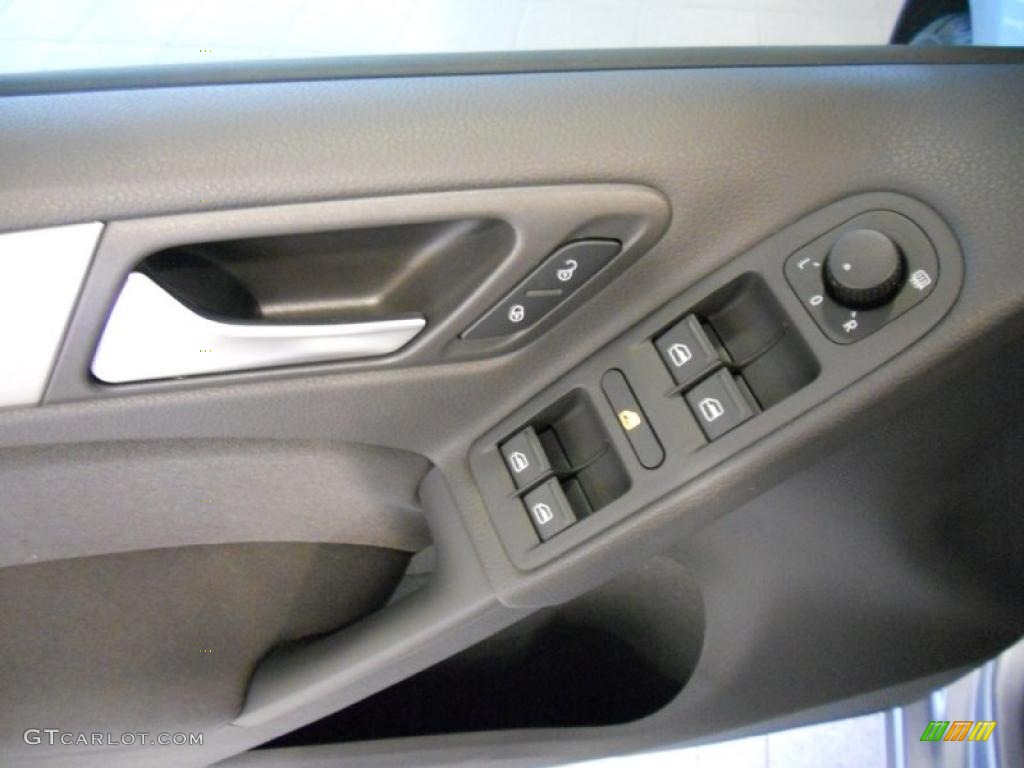 2011 Volkswagen Golf 4 Door Titan Black Door Panel Photo #45941199
