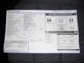2011 Volkswagen Golf 4 Door Window Sticker