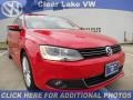 2011 Tornado Red Volkswagen Jetta SEL Sedan  photo #1