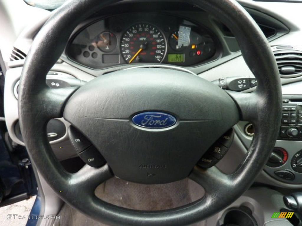 2004 Focus ZTS Sedan - Twilight Blue Metallic / Medium Graphite photo #16