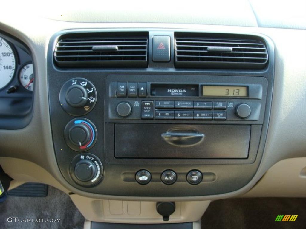 2002 Honda Civic LX Sedan Controls Photo #45942063
