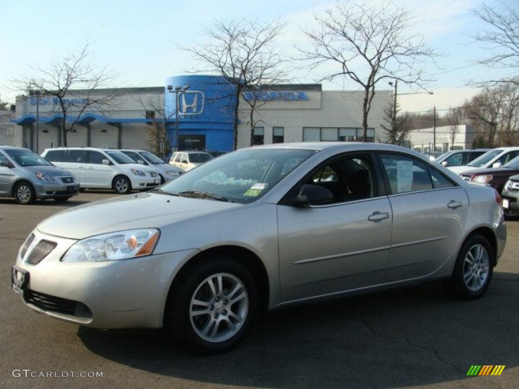 2006 Liquid Silver Metallic Pontiac G6 V6 Sedan #45771123 | GTCarLot.com -  Car Color Galleries