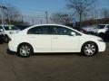 Taffeta White - Civic LX Sedan Photo No. 4