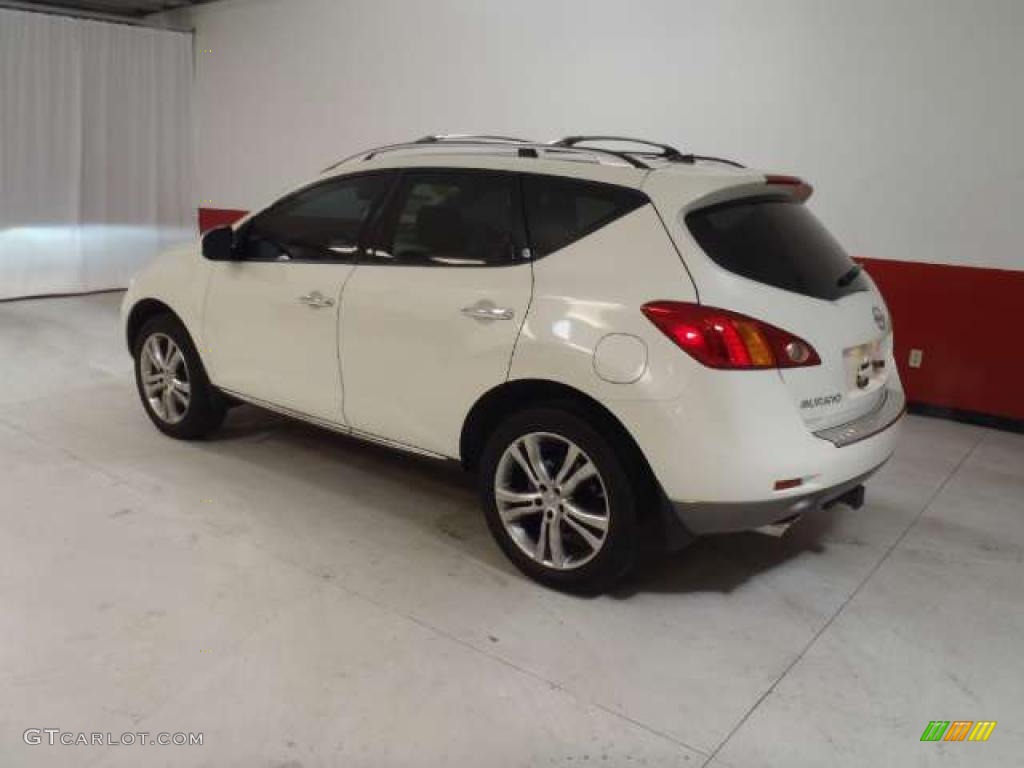 2010 Murano LE - Glacier White Pearl / Beige photo #6