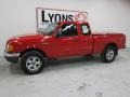 2003 Bright Red Ford Ranger XLT SuperCab 4x4  photo #1