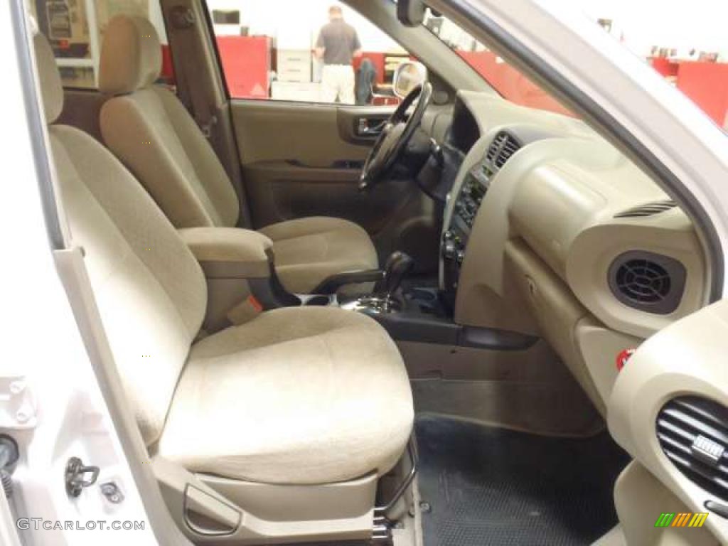 Beige Interior 2006 Hyundai Santa Fe Limited 4WD Photo #45944322