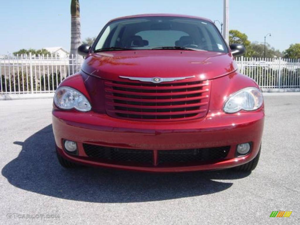 2008 PT Cruiser Touring - Inferno Red Crystal Pearl / Pastel Slate Gray photo #9