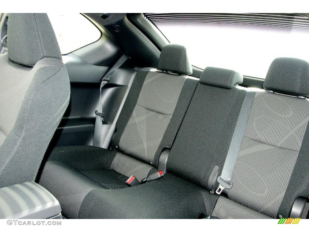 Dark Charcoal Interior 2011 Scion tC Standard tC Model Photo #45945225