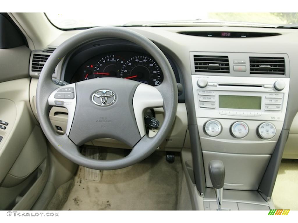 2011 Toyota Camry LE Bisque Dashboard Photo #45945366