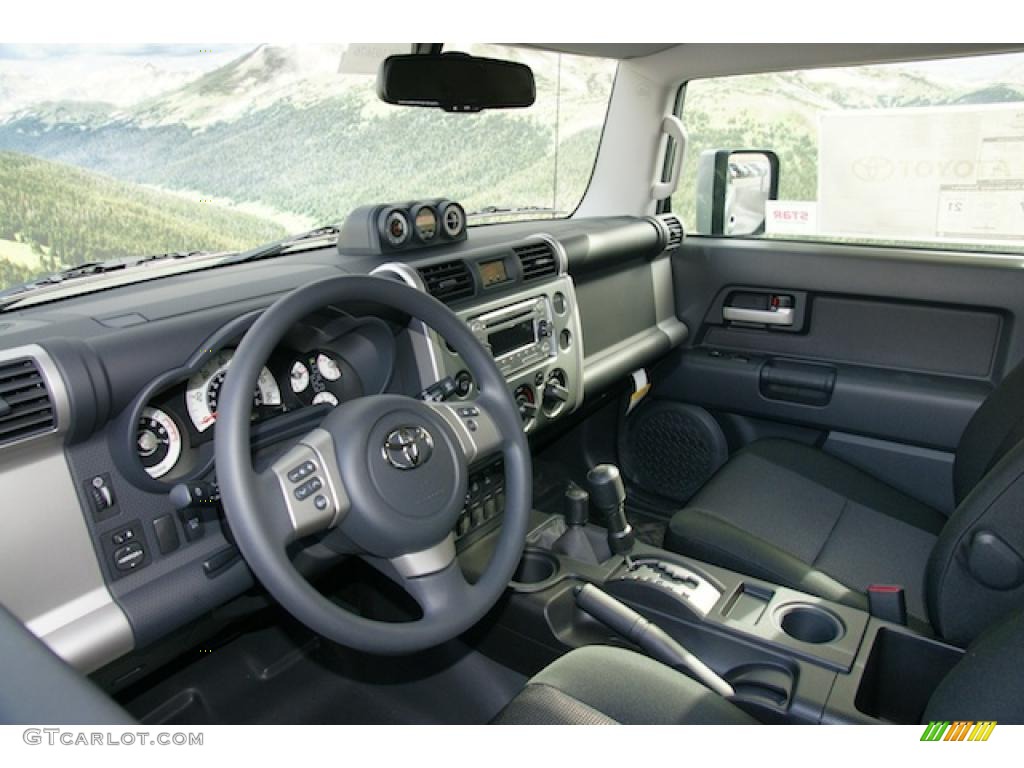 Dark Charcoal Interior 2011 Toyota FJ Cruiser 4WD Photo #45946215