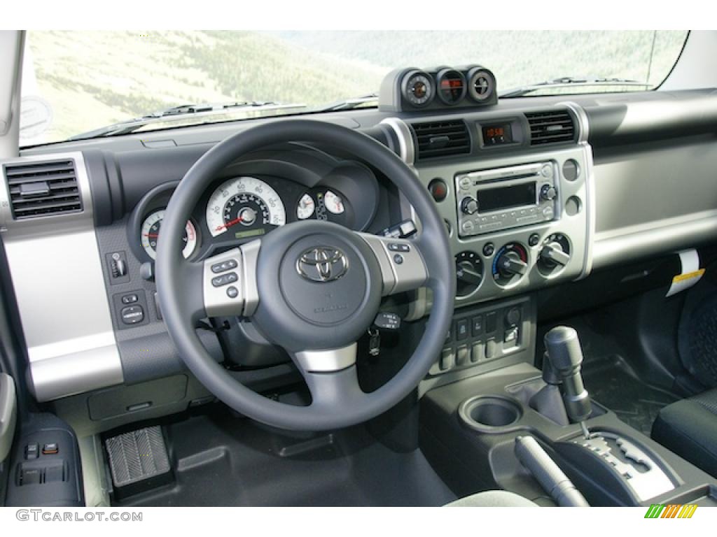 2011 Toyota FJ Cruiser 4WD Dark Charcoal Dashboard Photo #45946257