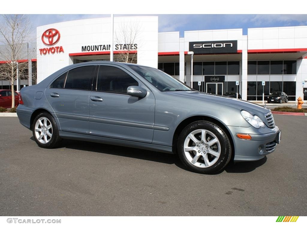 2007 C 280 4Matic Luxury - Granite Grey Metallic / Ash photo #1