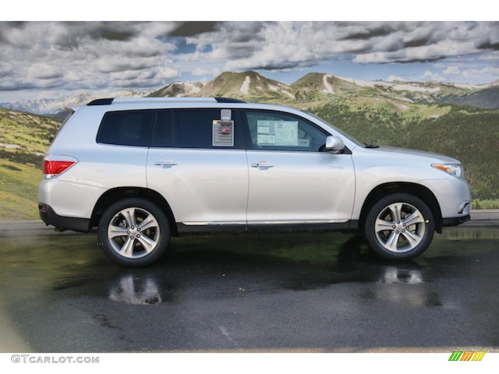 Classic Silver Metallic 2011 Toyota Highlander Limited 4WD Exterior Photo #45946554