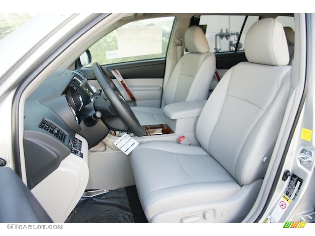 Ash Interior 2011 Toyota Highlander Limited 4WD Photo #45946578