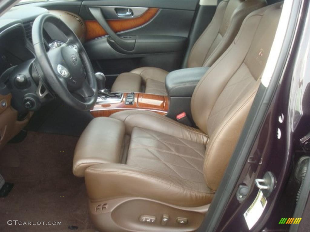 Java Interior 2009 Infiniti FX 50 AWD S Photo #45947682